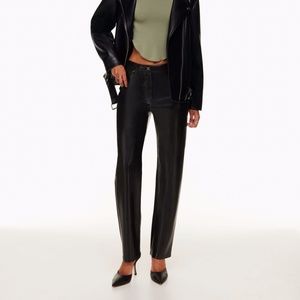 ARITZIA "THE MELINA PANT"- BLACK, SIZE 8 (M)